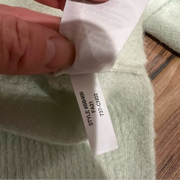 J. Crew Stretch-wool V-neck tunic sweater - Picture 8 of 11